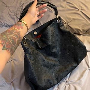 Louis Vuitton black purse